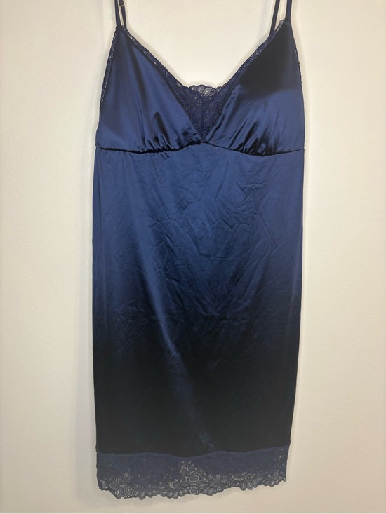 Soma Other - Soma Navy Lace-Trim Slip